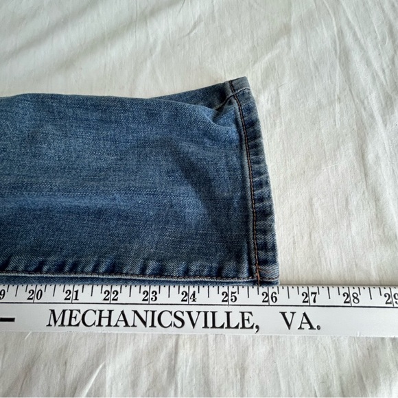 Free People Through the Woods Blue Jean Overalls - Picture 15 of 15